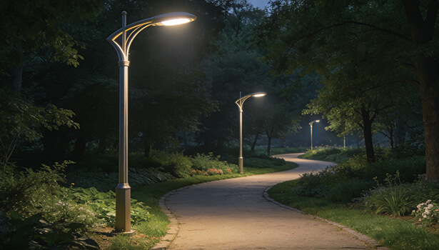 integrated solar street lights